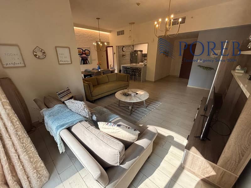 Upgraded 2BR | Fully Furnished | VOT | Low Floor