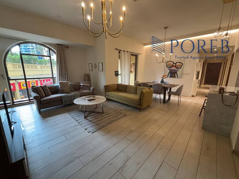 Upgraded 2BR | Fully Furnished | VOT | Low Floor