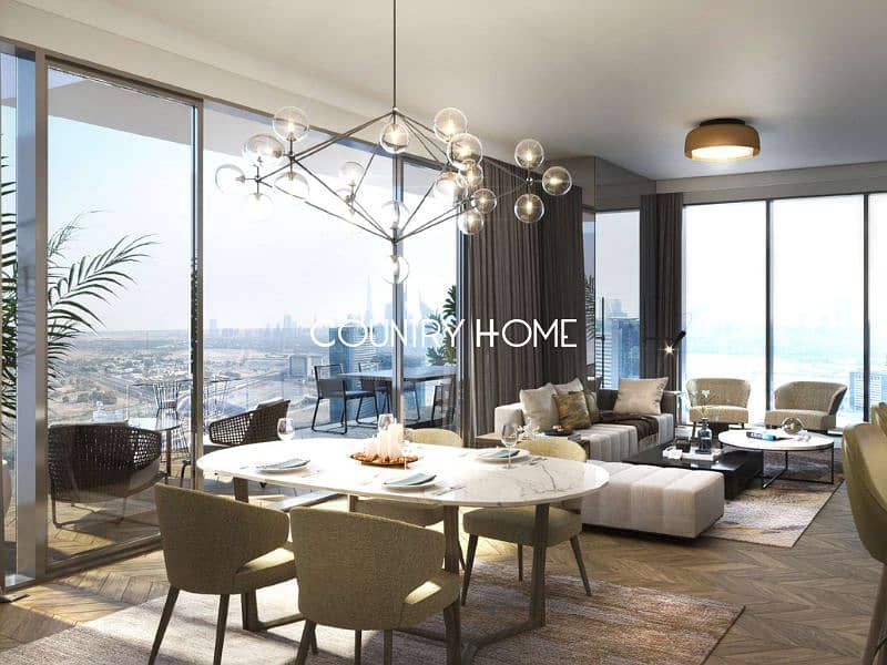 10% Down Payment | Investment | Full View of Dubai Frame | Prime location
