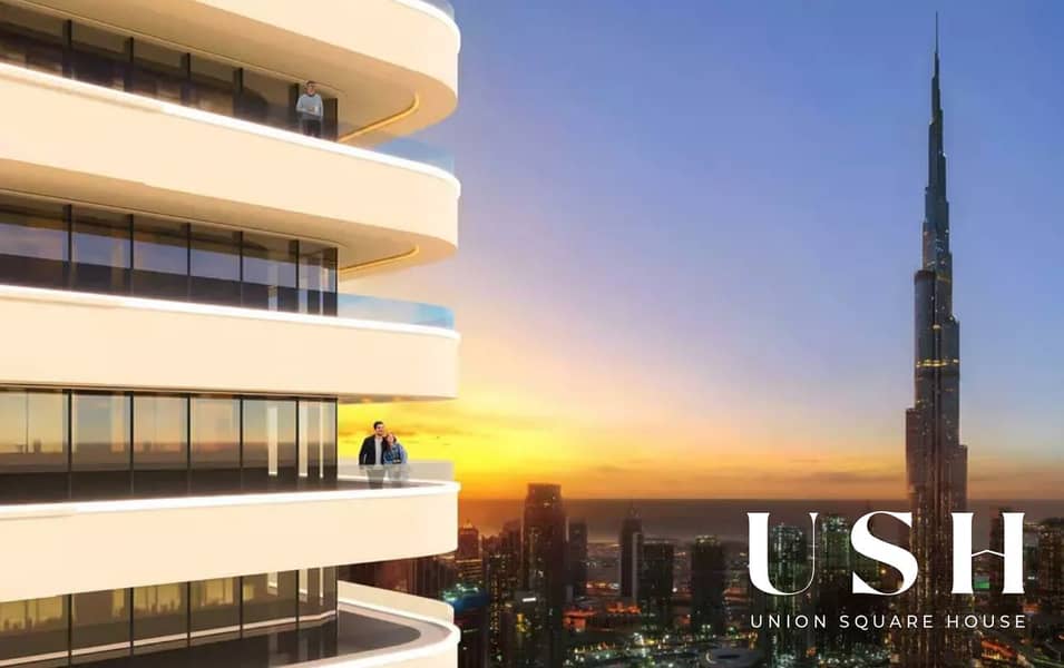 Distress Deal | Fully Furnished Executive Studio | BURJ KHALIFA Views | Post-Handover