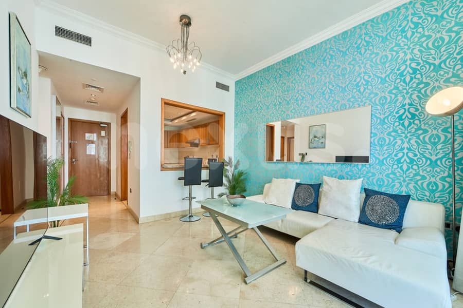 SEA AND PALM VIEW | VACANT | FULLY FURNISHED