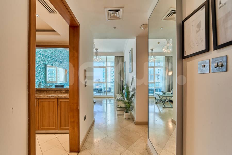 SEA AND PALM VIEW | VACANT | FULLY FURNISHED