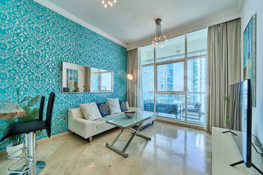 SEA AND PALM VIEW | VACANT | FULLY FURNISHED