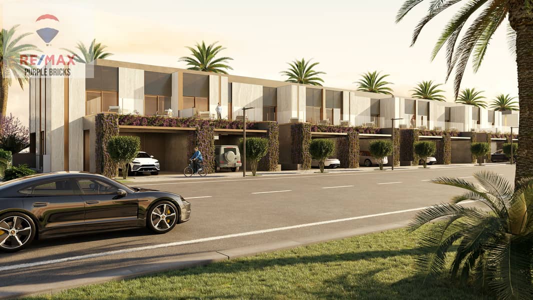 Single Row | Corner Unit | Park Facing