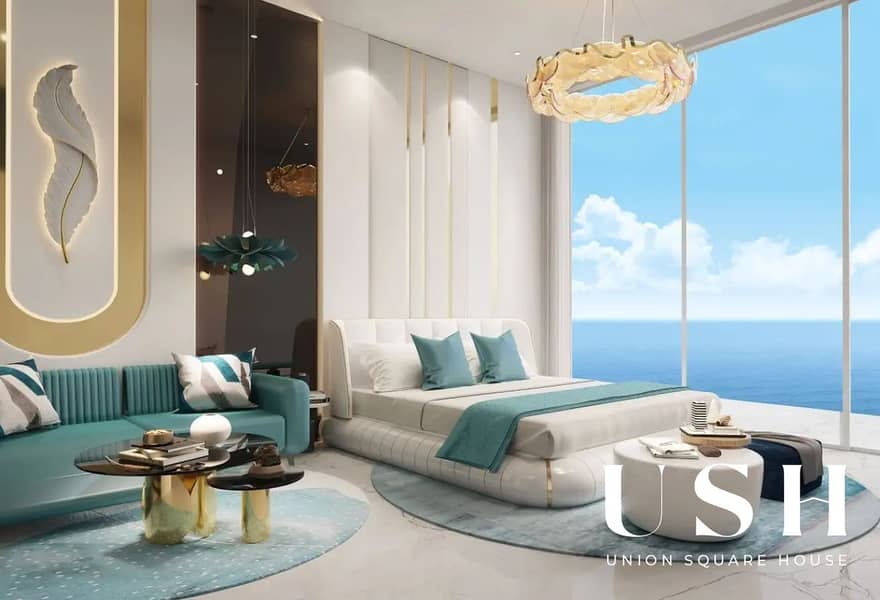 Distress Deal | Fully Furnished | Panoramic Sea View | 1% Monthly | 30-Month Post-Handover