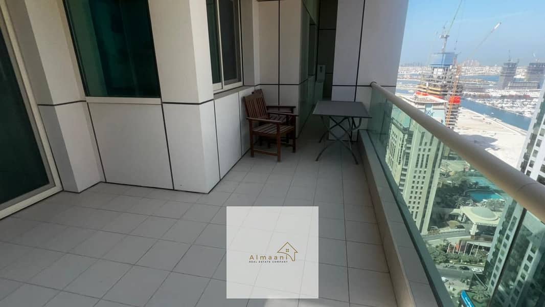 Semi-Furnished | Vacant | High Floor | Dubai Marina - Image 9