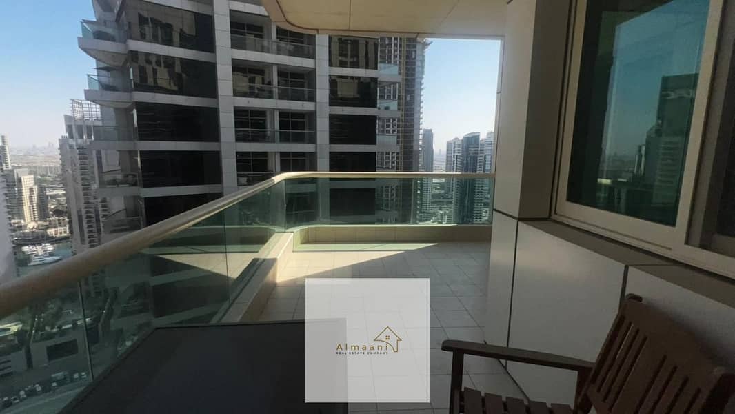 Semi-Furnished | Vacant | High Floor | Dubai Marina - Image 14