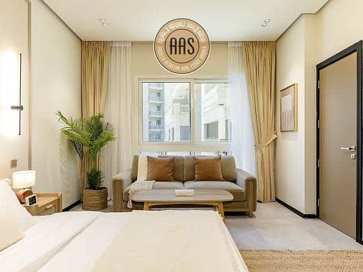 Luxury studio fully furnished only in 58k prime location