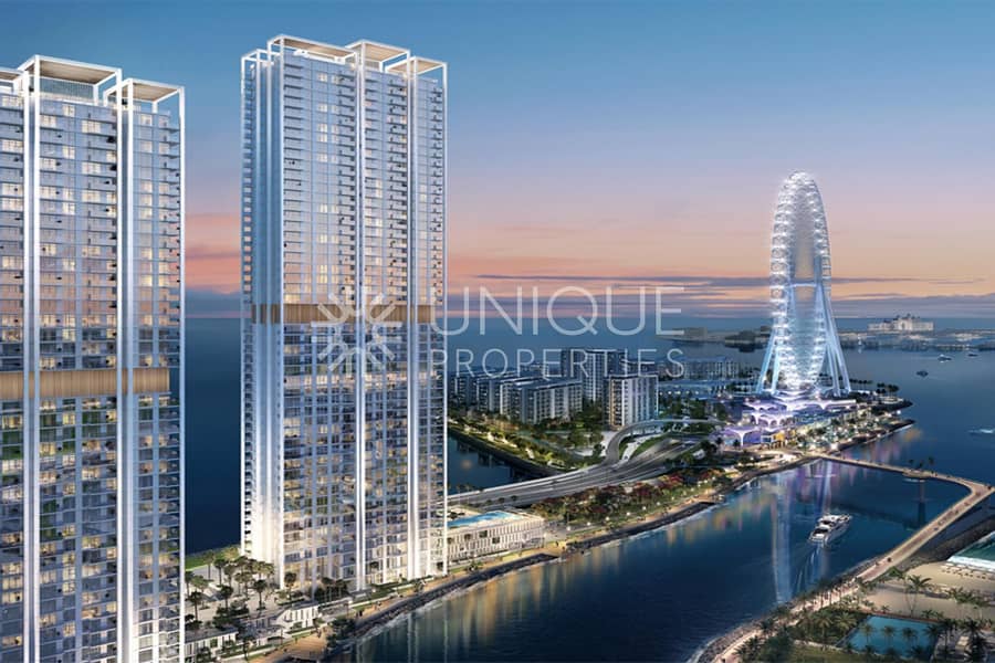 Exclusive|High Floor|Full Sea and Ain Dubai Views