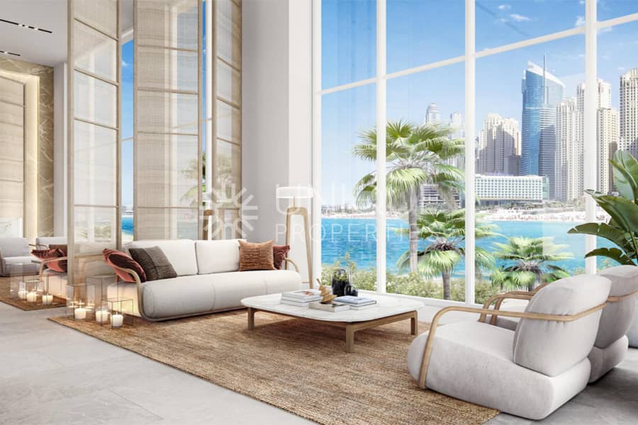Exclusive|High Floor|Full Sea and Ain Dubai Views - Image 6