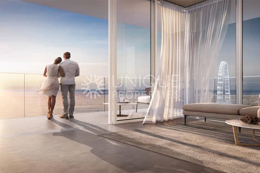 Exclusive|High Floor|Full Sea and Ain Dubai Views - Image 10