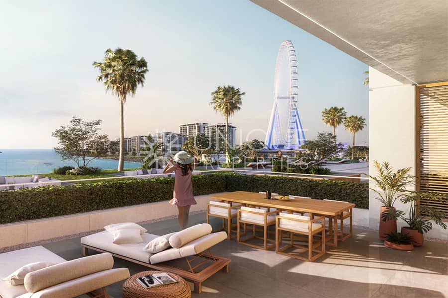 Exclusive|High Floor|Full Sea and Ain Dubai Views - Image 11