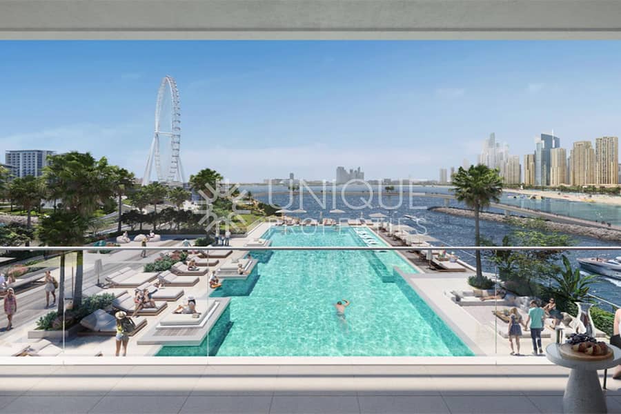 Exclusive|High Floor|Full Sea and Ain Dubai Views - Image 12