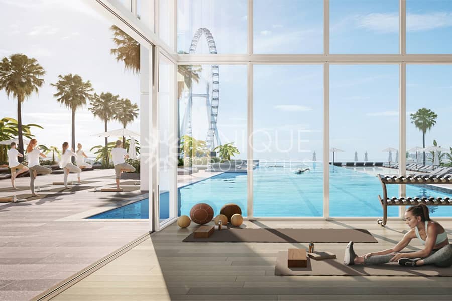 Exclusive|High Floor|Full Sea and Ain Dubai Views - Image 13