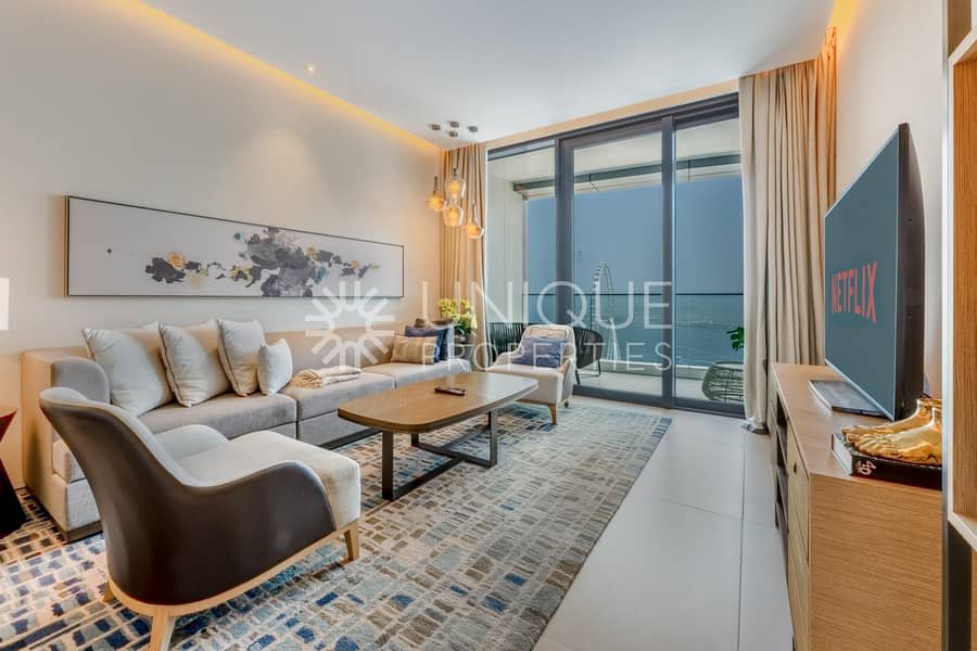 5 Star Hotel Furnished|Serviced |Palm and Sea View