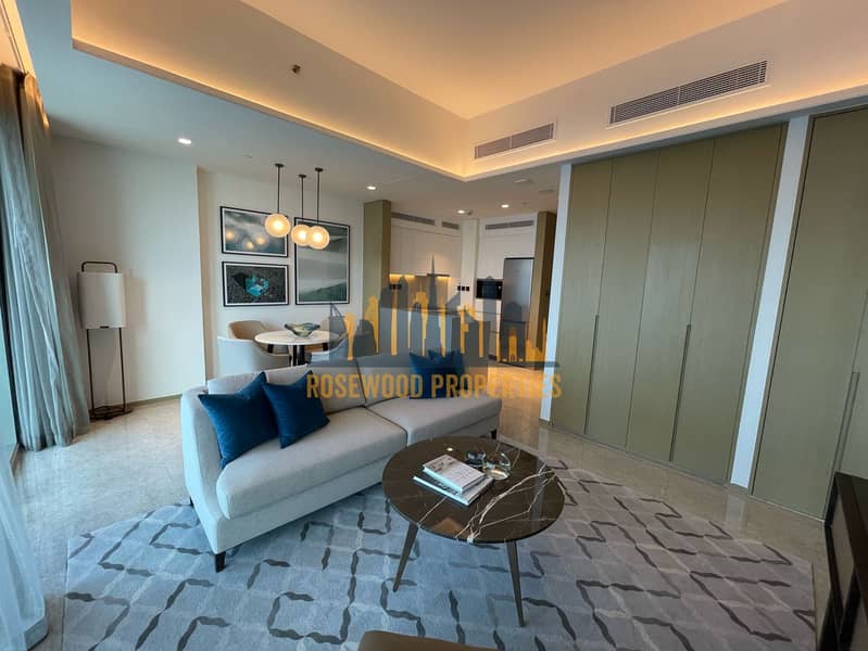DUBAI SKYLINE AND WATER VIEW | FULLY FURNISHED