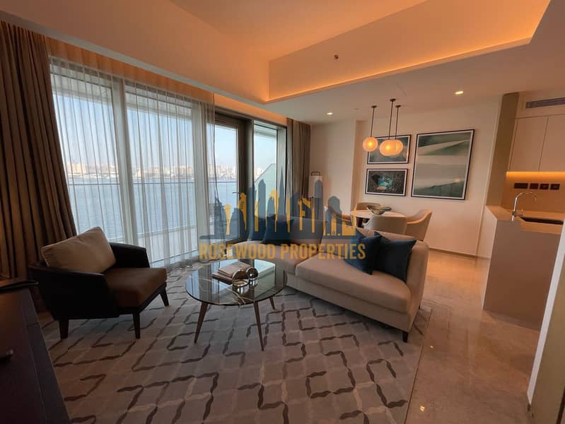 DUBAI SKYLINE AND WATER VIEW | FULLY FURNISHED