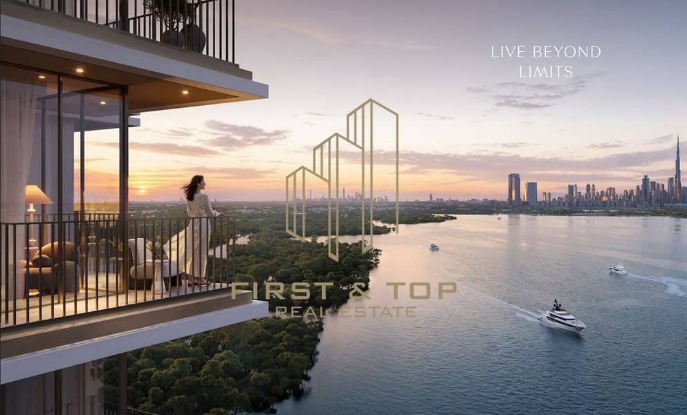 New Downtown in Dubai waterfront living | Freehold | High ROI