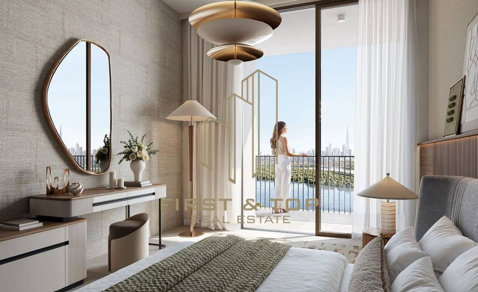 Dubai's New waterfront downtown with high ROI!