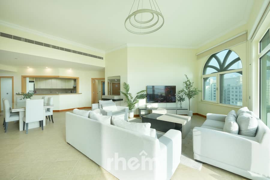 High floor | Prime location | 3BR + Maid