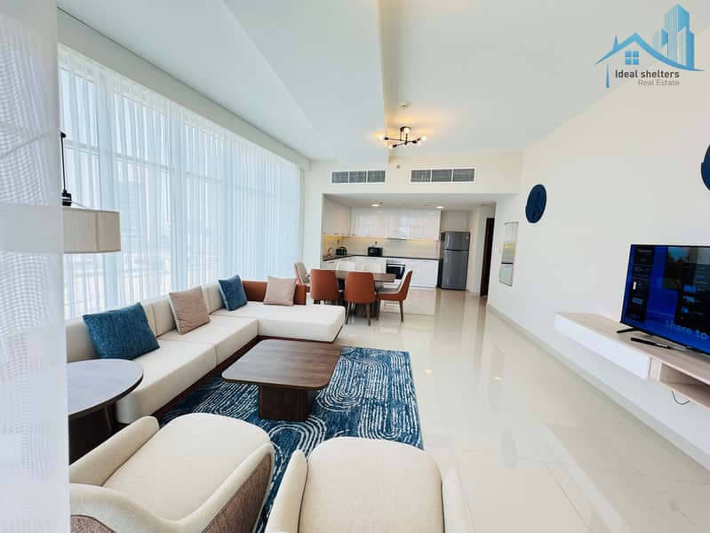 Elegant 3BR Fully Furnished Dewa Included