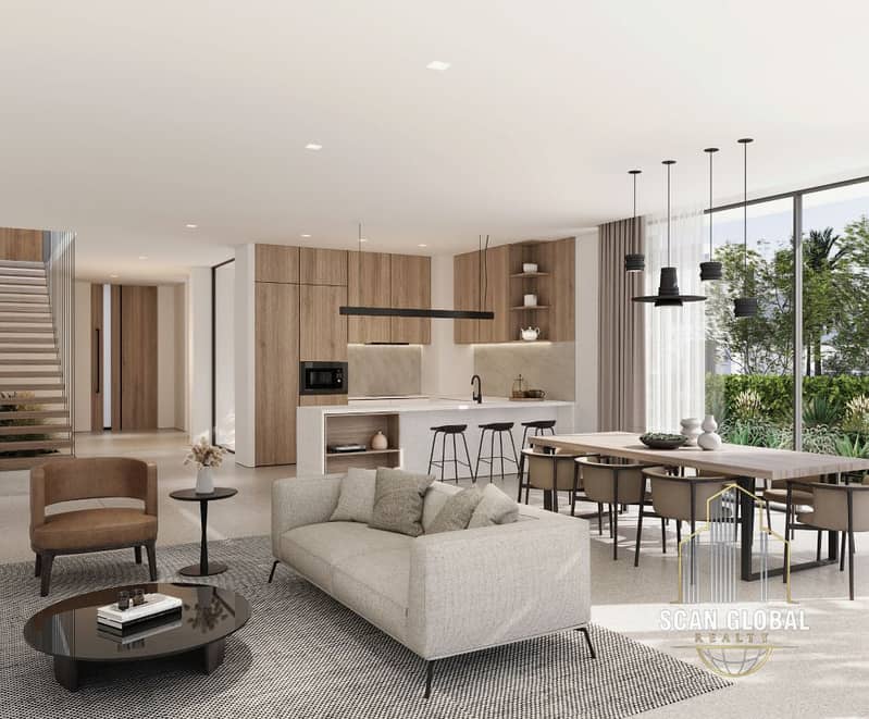 Luxury 4BR Shamsa Townhouse in Expo Valley | AED 6.5M | Corner Unit with Full Overlooking the Wadi