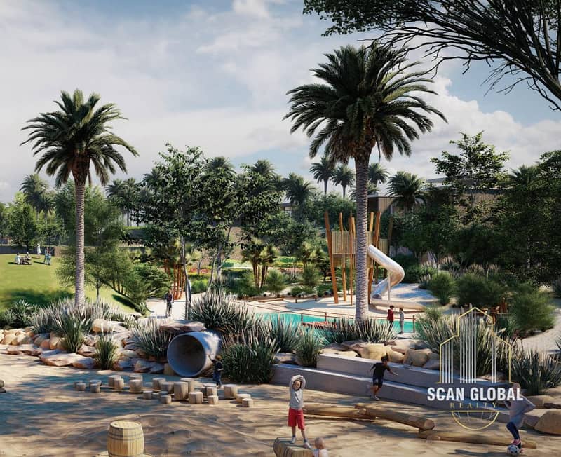 Luxury 4BR Shamsa Townhouse in Expo Valley | AED 6.5M | Corner Unit with Full Overlooking the Wadi