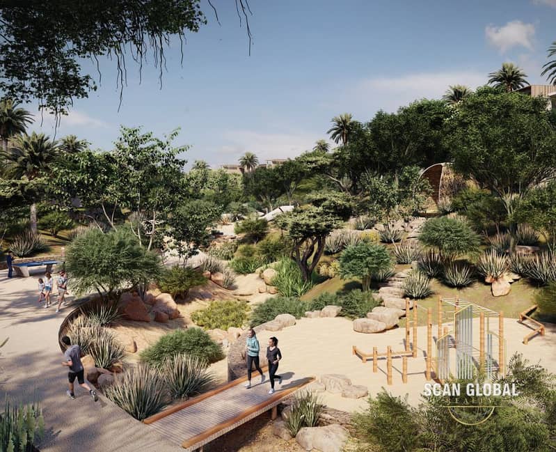 Luxury 4BR Shamsa Townhouse in Expo Valley | AED 6.5M | Corner Unit with Full Overlooking the Wadi