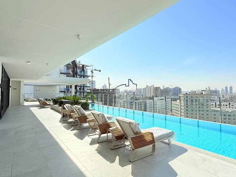 Full Park View | Brand New | With Kitchen appliances | Chiller Free