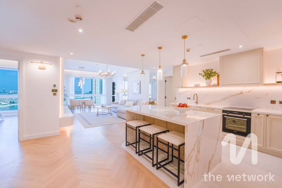 Brand New Renovation | Sea And Burj Views | Vacant - Image 7