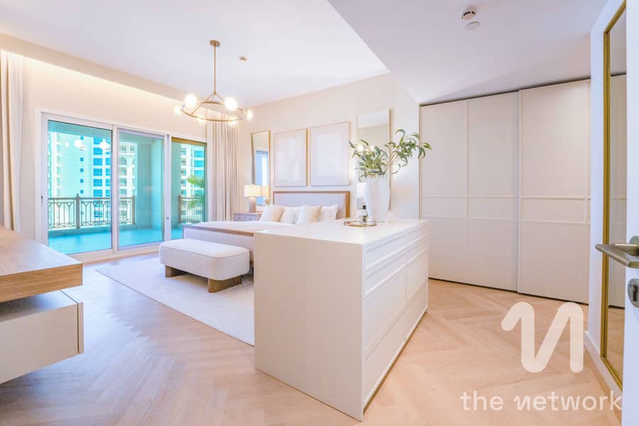 Brand New Renovation | Sea And Burj Views | Vacant - Image 12