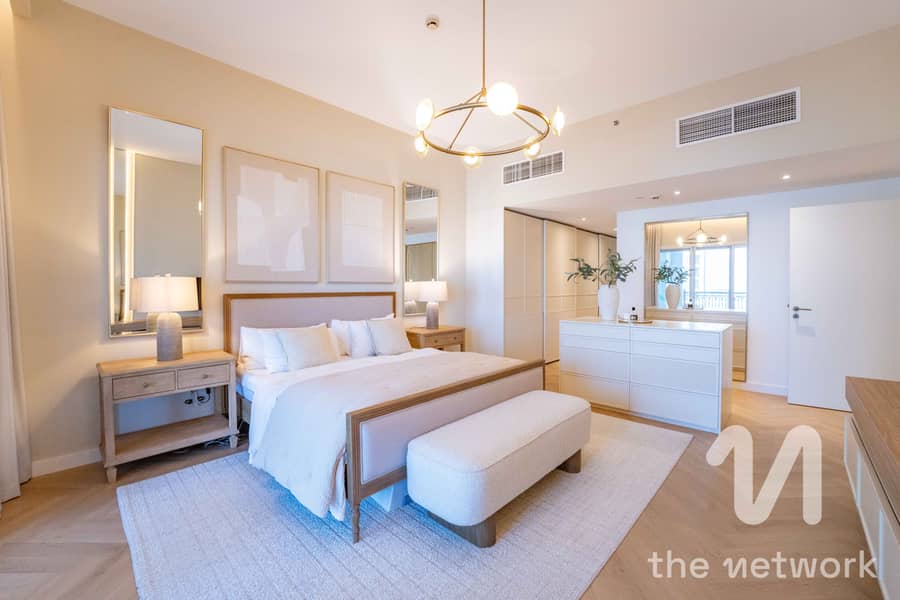 Brand New Renovation | Sea And Burj Views | Vacant - Image 13