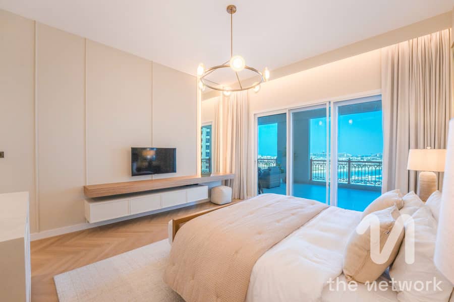 Brand New Renovation | Sea And Burj Views | Vacant - Image 15