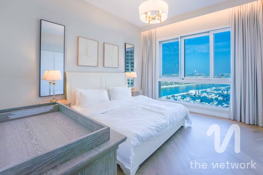 Brand New Renovation | Sea And Burj Views | Vacant - Image 23