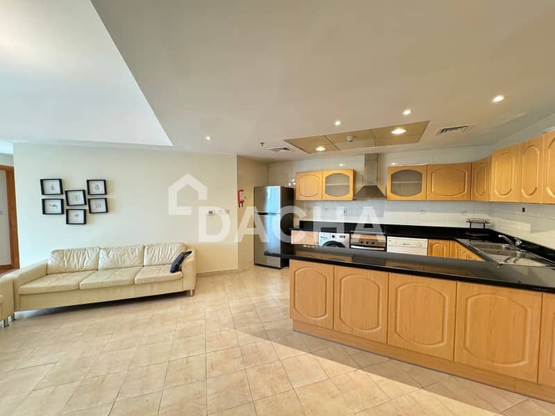 Furnished | Full Marina View | 3BR + Maids