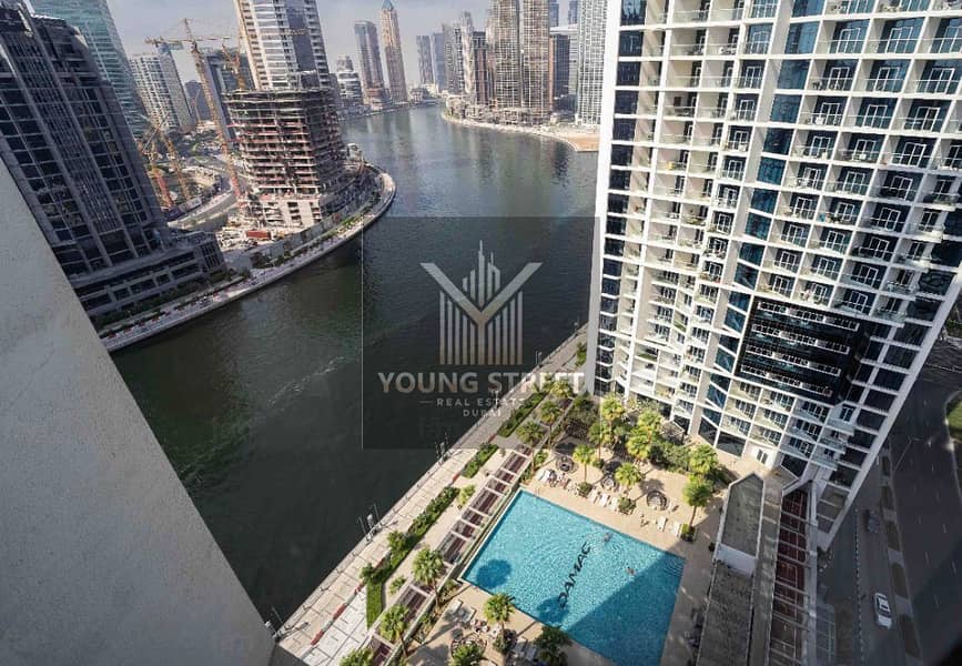Luxury Studio for Sale in Prive by DAMAC | Stunning Pool & Canal Views