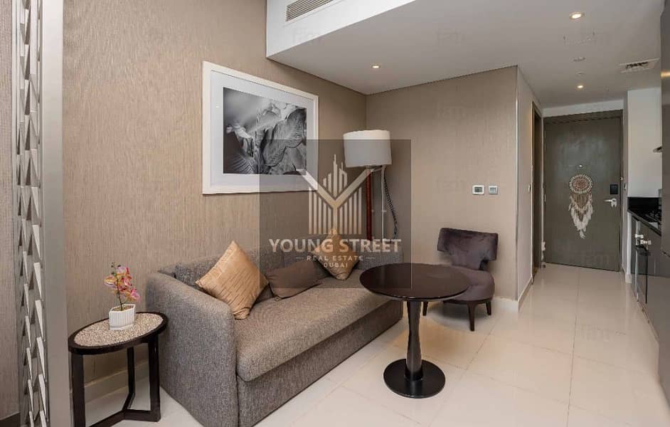 Luxury Studio for Sale in Prive by DAMAC | Stunning Pool & Canal Views