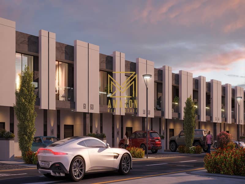 Exclusive | Single row | Huge plot size | High ROI | only 615 aed/sqft