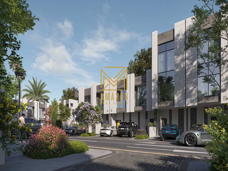 Exclusive | Single row | Huge plot size | High ROI | only 615 aed/sqft