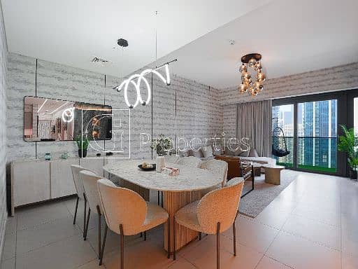 Burj Khalifa View | Fully Upgraded | 3BR+Maid