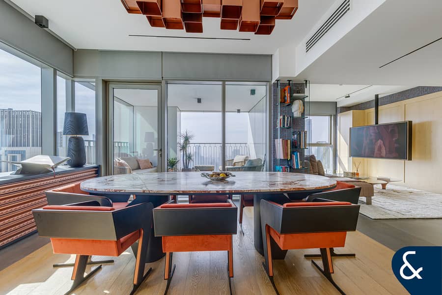 High Floor | Burj Views | Furnished | 4 Beds - Image 10