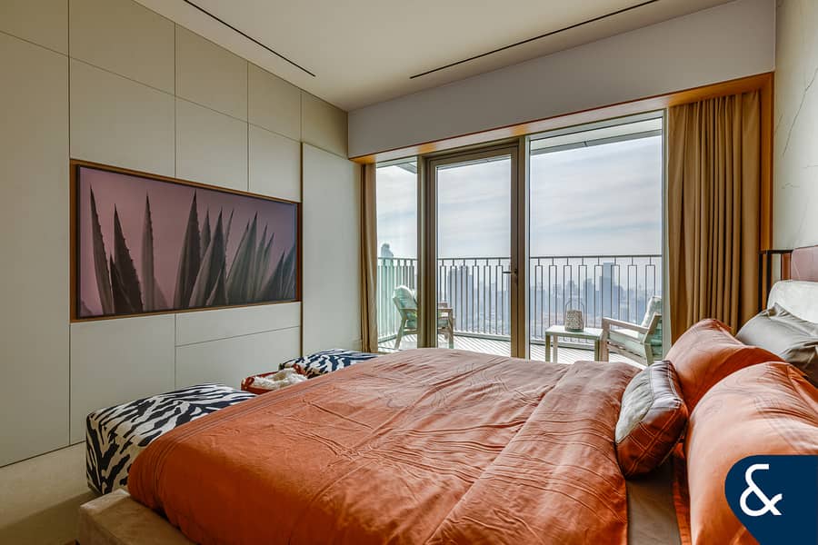 High Floor | Burj Views | Furnished | 4 Beds - Image 33