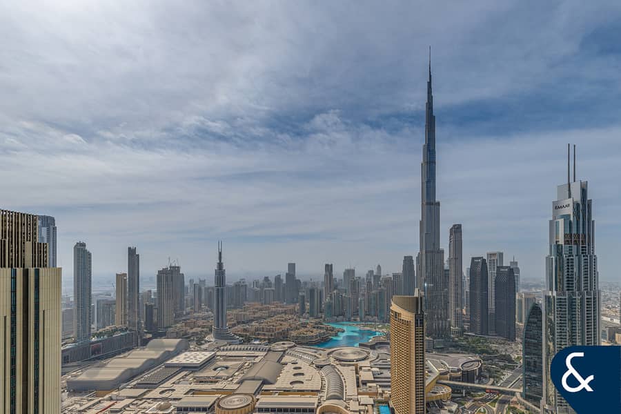 High Floor | Burj Views | Furnished | 4 Beds - Image 39