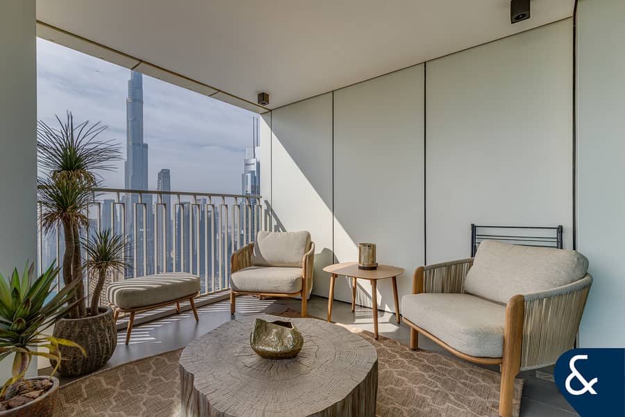 High Floor | Burj Views | Furnished | 4 Beds - Image 40