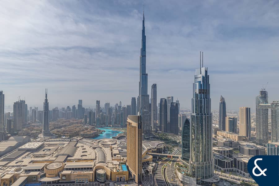 High Floor | Burj Views | Furnished | 4 Beds - Image 42
