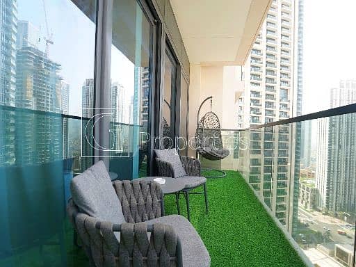 Burj Khalifa View | Fully Upgraded | 3BR+Maid - Image 13