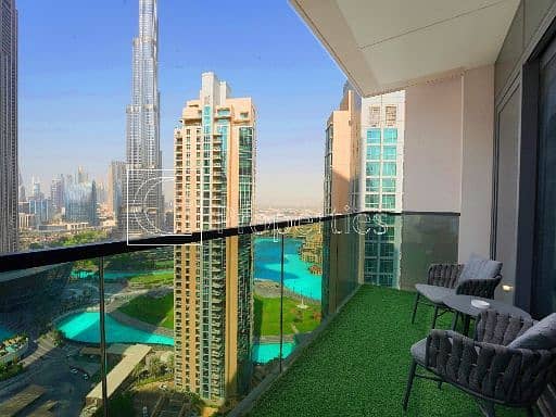 Burj Khalifa View | Fully Upgraded | 3BR+Maid - Image 14