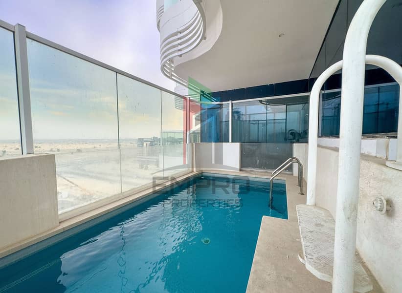 Luxury Fully Furnished Apartment | 2 BR + Study | Private Pool