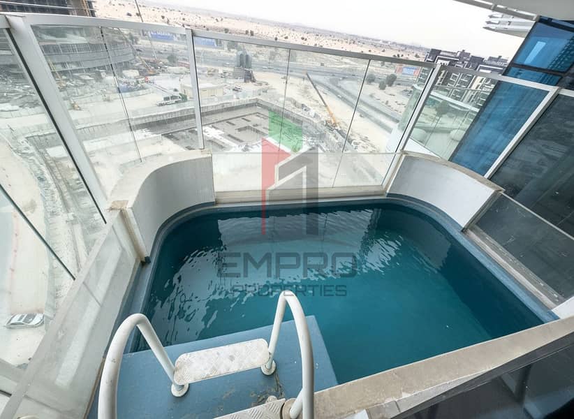 Luxury Fully Furnished Apartment | 2 BR + Study | Private Pool