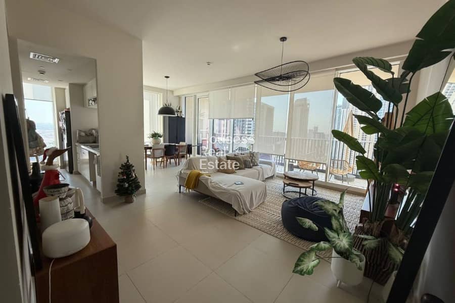 High Floor | Unfurnished and Tenanted | 3BR plus M